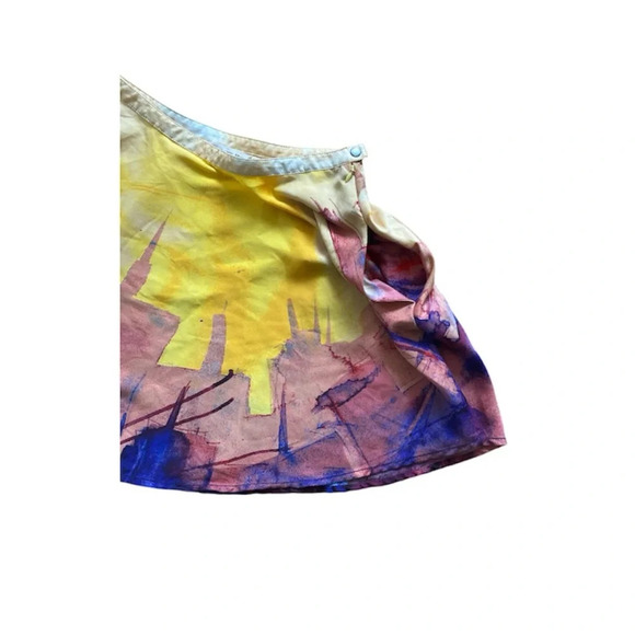 RACHEL ROY,  CITY SCAPE A Line, MULTICOLOURED SKIRT POCKETS ( 4/6?) - Picture 4 of 5